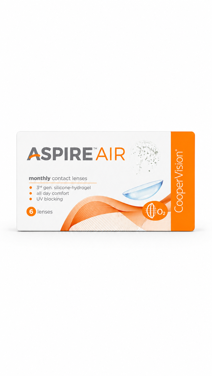 Cooper Vision Aspire Air Monthly Contact Lens (6 Lens/Box)