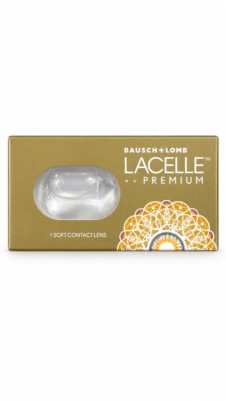 Bausch & Lomb Lacelle Premium BROWN Color Contact Lens (1 Lens/Box)