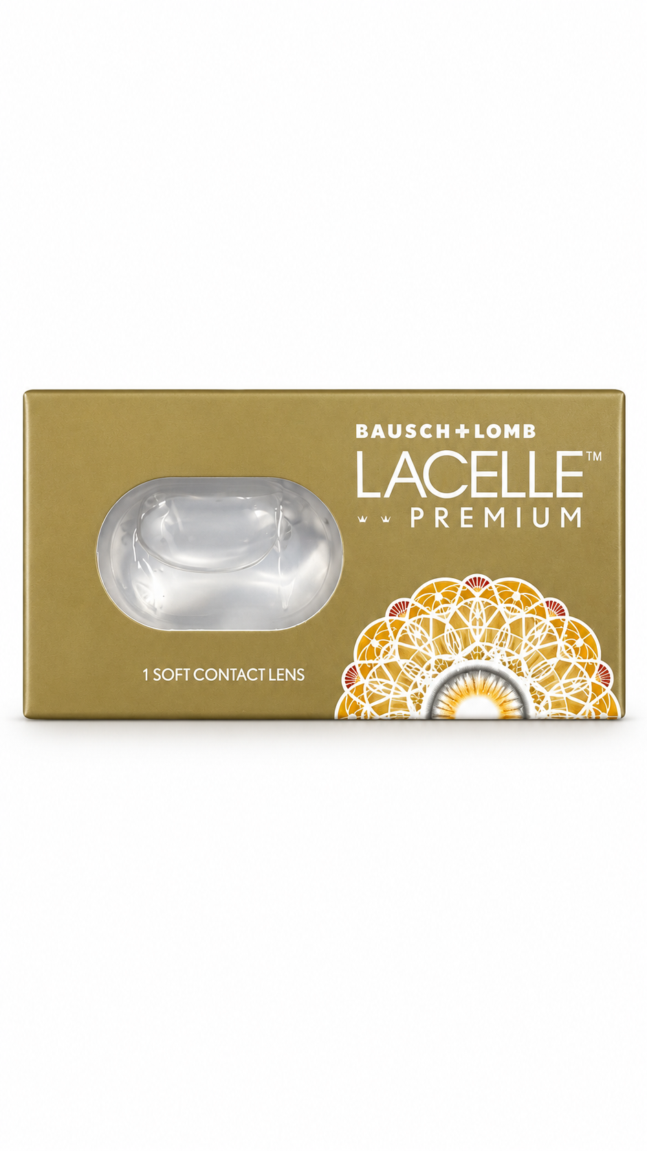 Bausch & Lomb Lacelle Premium BLUE Color Contact Lens (1 Lens/Box)
