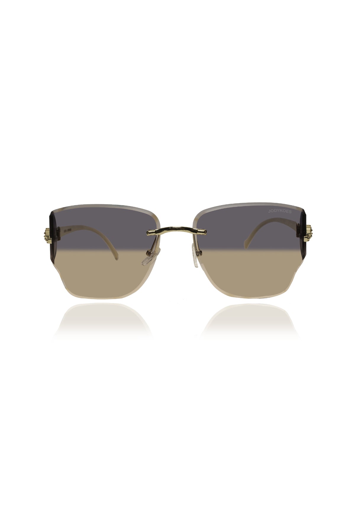 Jodykoes Legacy Rimless Sunglasses | UV400 Protection | Lightweight Stylish Eyewear