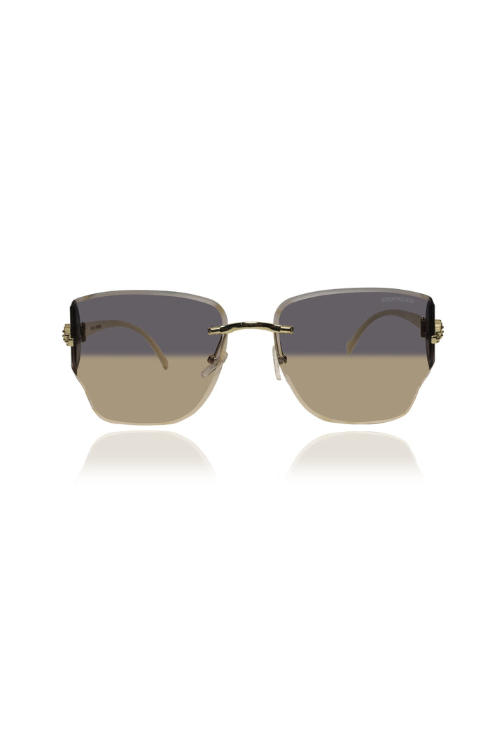 Jodykoes Legacy Rimless Sunglasses | UV400 Protection | Lightweight Stylish Eyewear