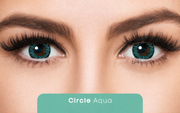 Bausch + Lomb Lacelle Circle Colour Monthly Contact Lens – Aqua Single Lens Pack