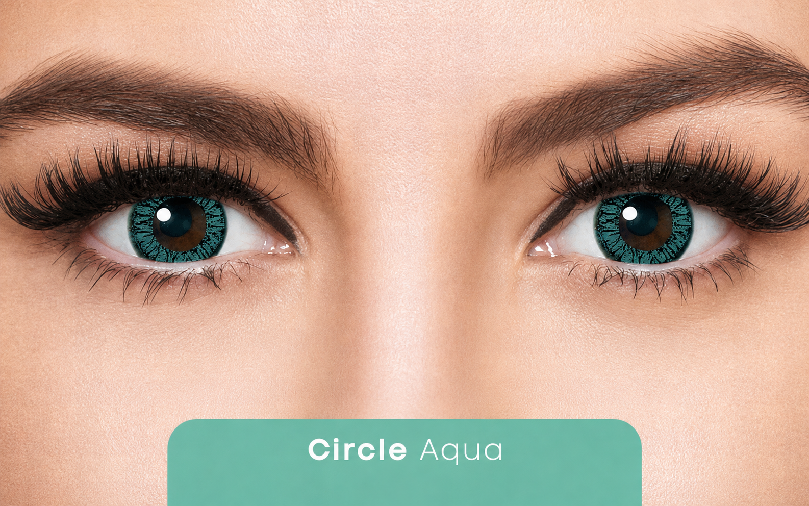Bausch + Lomb Lacelle Circle Colour Monthly Contact Lens – Aqua Single Lens Pack