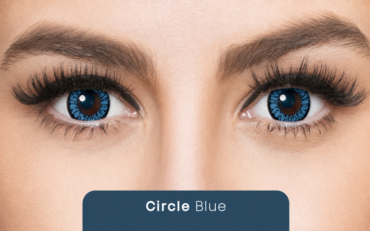Bausch + Lomb Lacelle Circle Colour Monthly Contact Lens – Brown Single Lens Pack