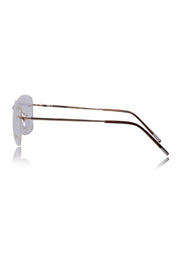 Jodykoes Square Signature Rimless Frame (Gold)