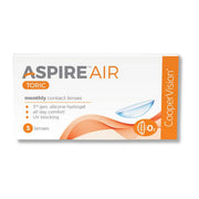 Cooper Vision Aspire Air Toric Monthly Contact Lens For Astigmatism (3 lens/box)