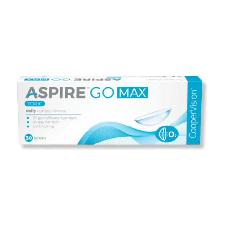 Cooper Vision Aspire Go Max 1 Day Toric Contact Lens For Astigmatism (30 lens/box)
