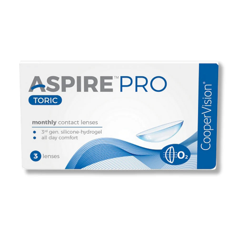 Cooper Vision Aspire Pro Toric Monthly Contact Lens For Astigmatism (3 Lens/box)
