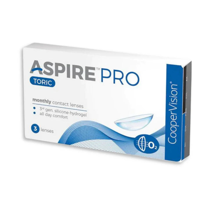 Cooper Vision Aspire Pro Toric Monthly Contact Lens For Astigmatism (3 Lens/box)