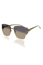 Jodykoes Legacy Rimless Sunglasses | UV400 Protection | Lightweight Stylish Eyewear