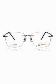 Jodykoes Square Signature Rimless Frame (Gold)