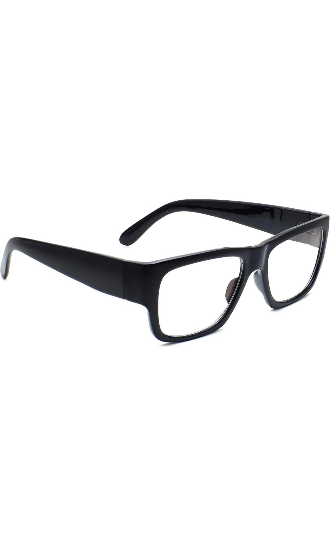 Jodykoes Thick Frame Unisex Anti Glare Eyeglasses Eyewear Spectacle (Black)