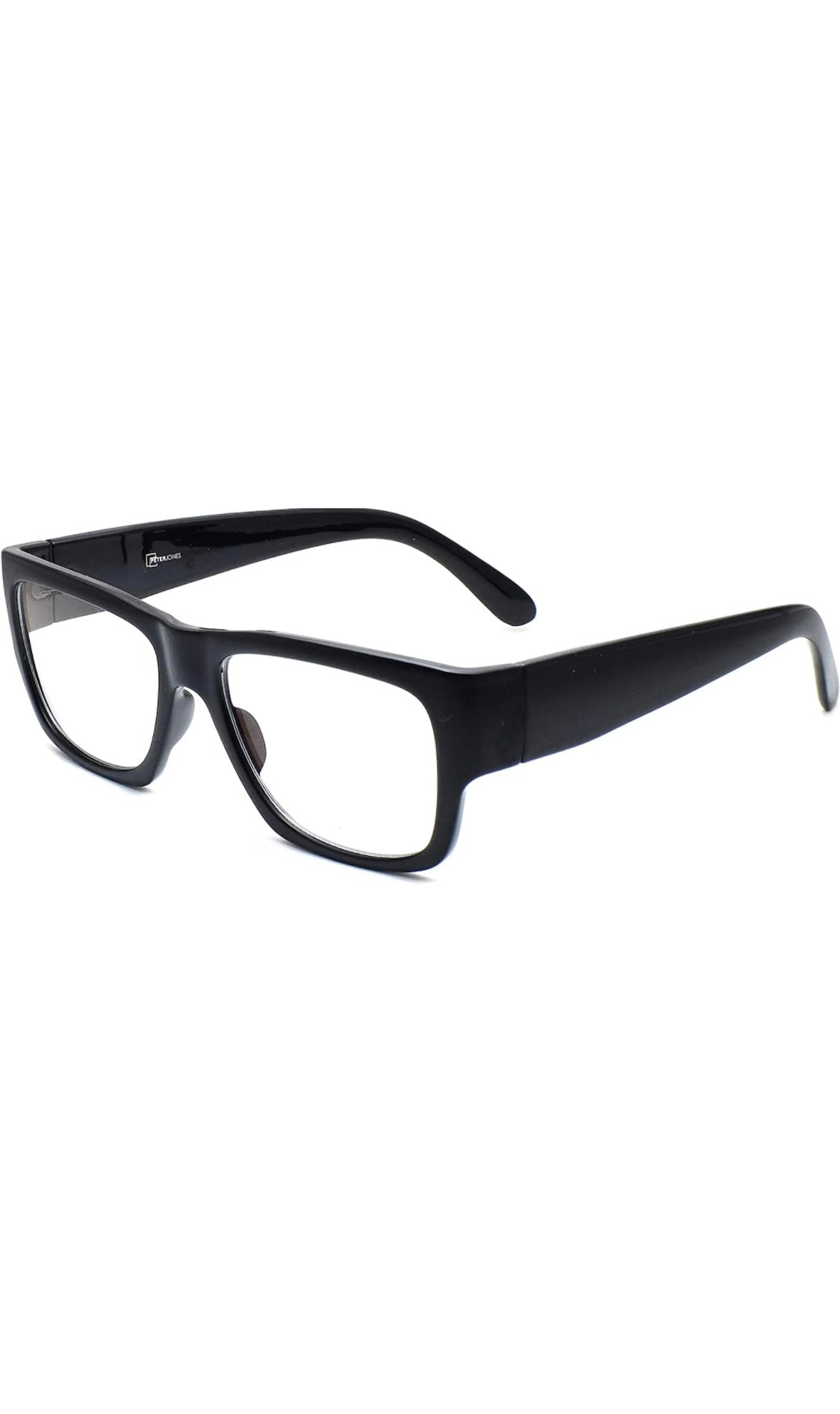 Jodykoes Thick Frame Unisex Anti Glare Eyeglasses Eyewear Spectacle (Black)