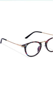 Jodykoes® Blue Light Blocking Blue Cut Zero Power Anti-Glare Retro Round Eyeglasses |UV Protection| Men & Women| Eye Protection Frame for Computer/Tablet/Laptop/Mobile/TV (Multicolour)