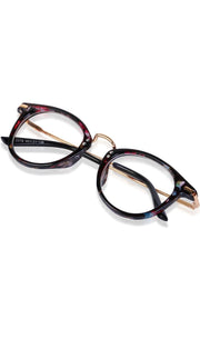 Jodykoes® Blue Light Blocking Blue Cut Zero Power Anti-Glare Retro Round Eyeglasses |UV Protection| Men & Women| Eye Protection Frame for Computer/Tablet/Laptop/Mobile/TV (Multicolour)