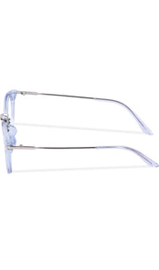 Jodykoes® Blue Light Blocking Blue Cut Zero Power Anti-Glare Retro Round Eyeglasses |UV Protection| Men & Women| Eye Protection Frame for Computer/Tablet/Laptop/Mobile/TV (Water Color)