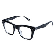 Jodykoes® Nerdy Vintage Design Bold Thick Zero Power Computer Glasses With Anti Glare For Men and Women Frames Spectacles Eyeglasses (Black)