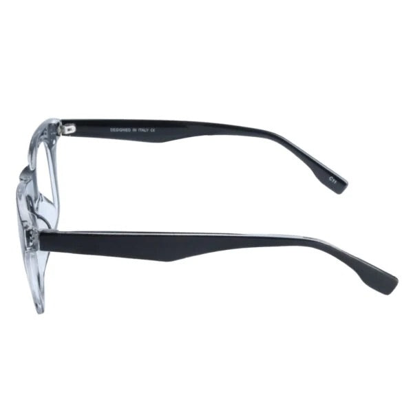 Jodykoes® Nerdy Vintage Design Bold Thick Zero Power Computer Glasses With Anti Glare For Men and Women Frames Spectacles Eyeglasses (Black)