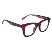 Jodykoes® Nerdy Vintage Design Bold Thick Zero Power Computer Glasses With Anti Glare For Men and Women Frames Spectacles Eyeglasses (Brown)