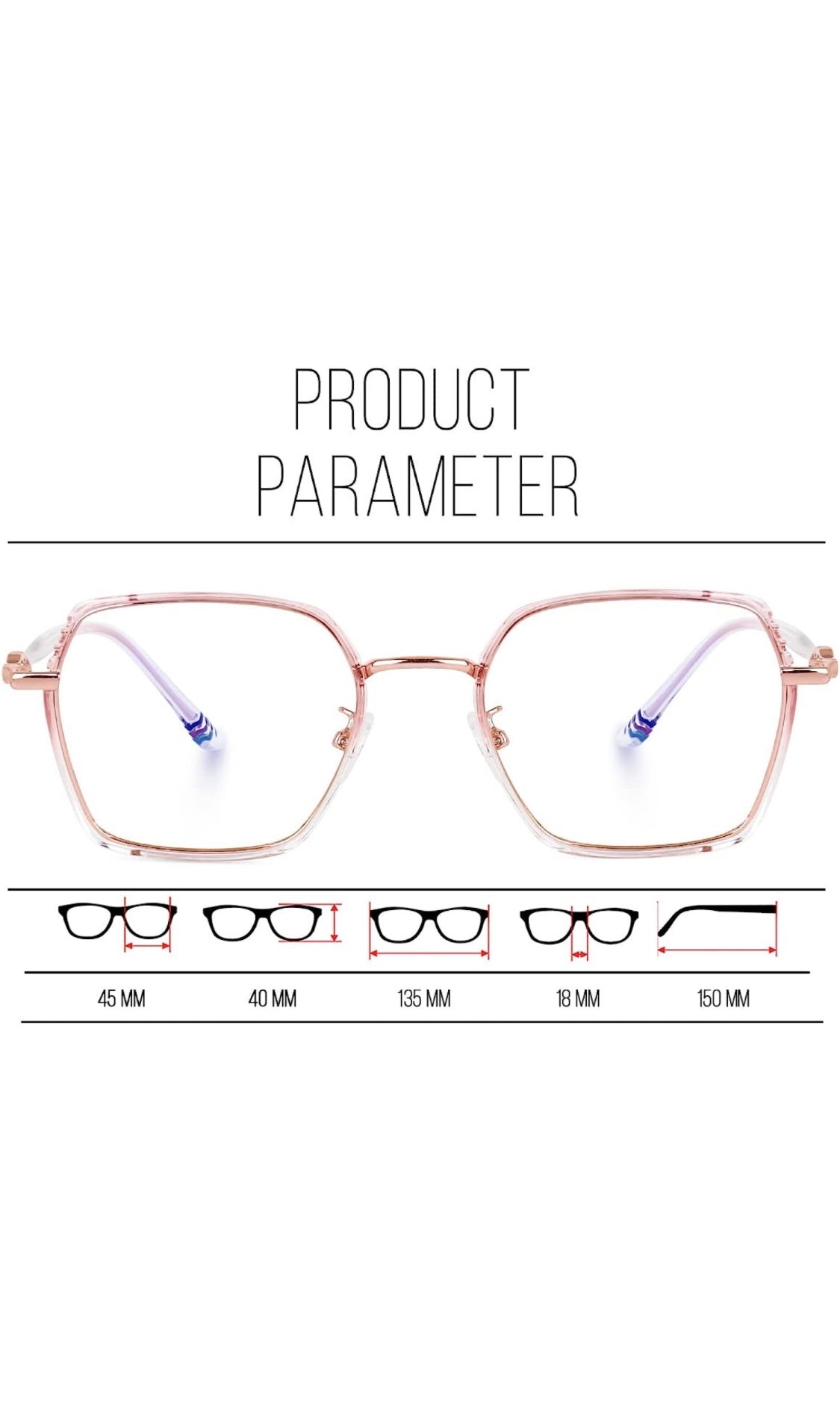 Jodykoes Premium TR Side Limited Edition Frame (Rose Gold)