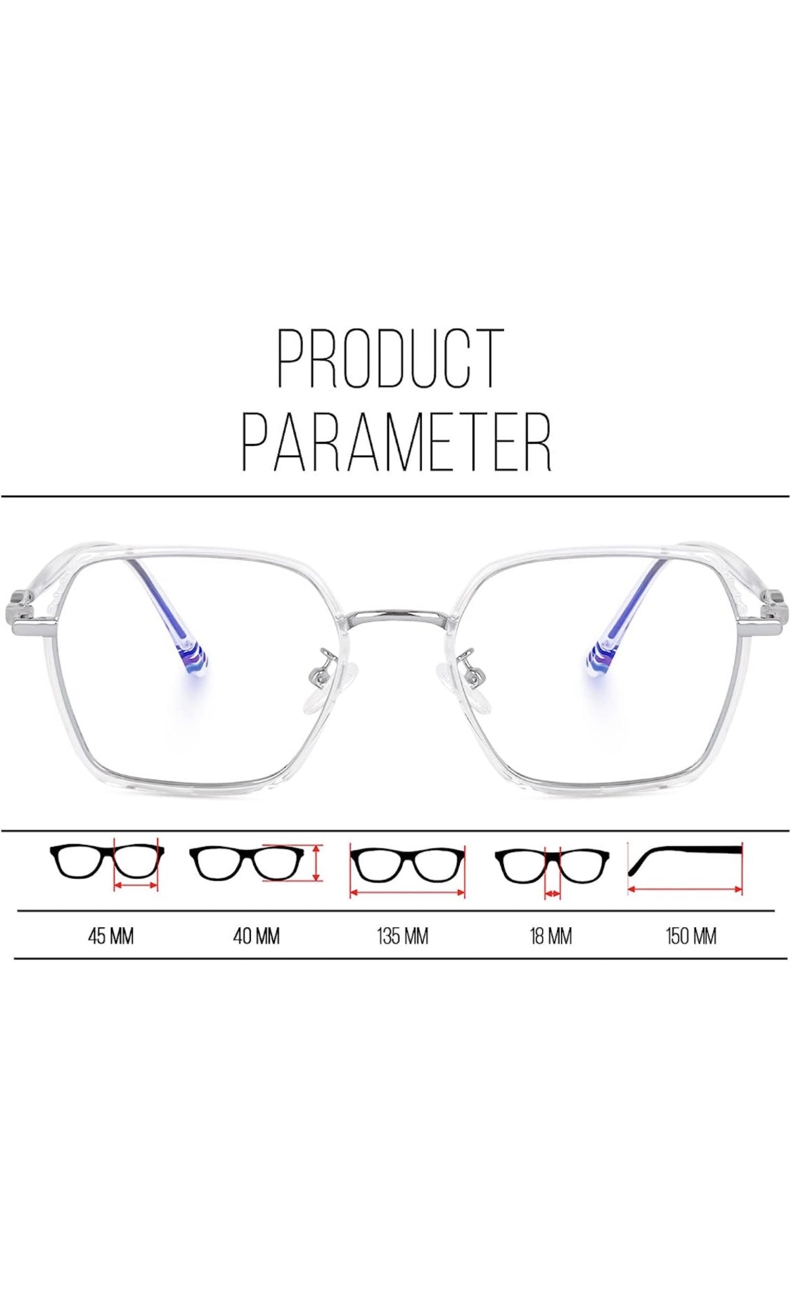 Jodykoes Premium TR Side Limited Edition Frame (Transparent)
