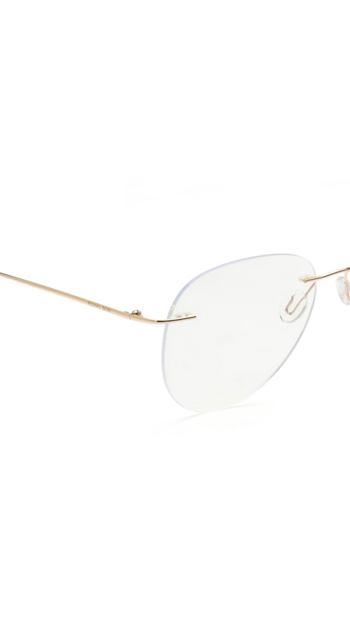 Jodykoes Aviator Signature Rimless Frame