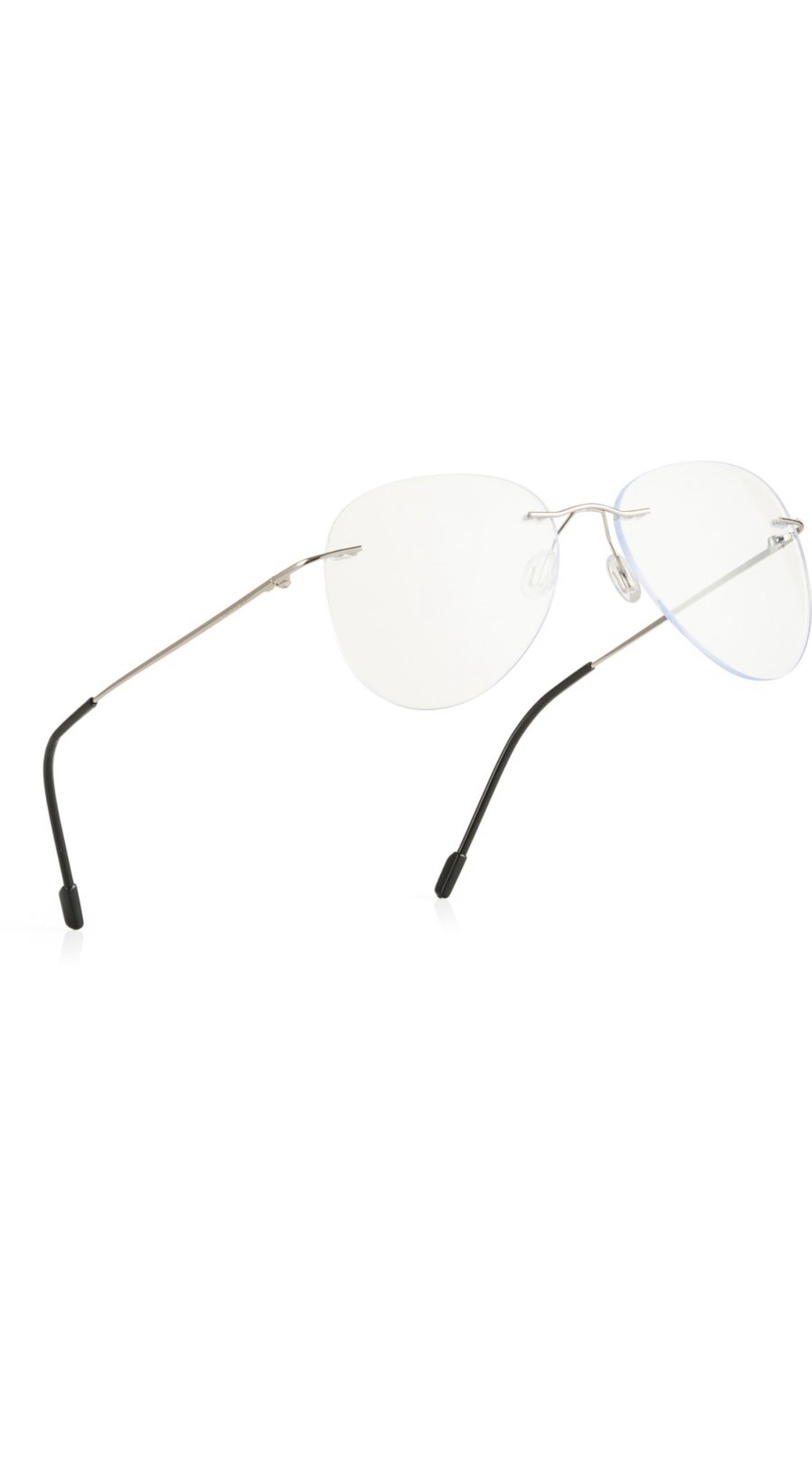 Aviator 2024 rimless glasses