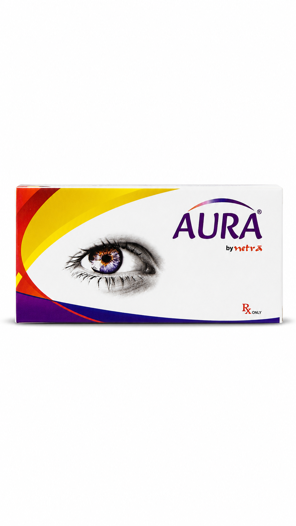 Aura by Netra Prescription Monthly Colour Contact Lenses - Deep Blue