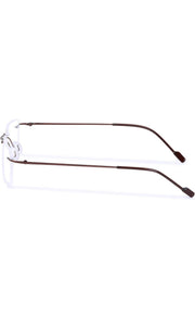 Jodykoes Rectangle Signature Rimless Frame