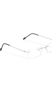 Jodykoes Rectangle Signature Rimless Frame