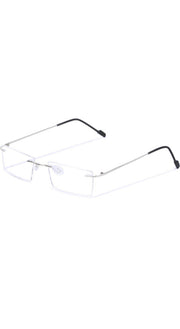 Jodykoes Rectangle Signature Rimless Frame