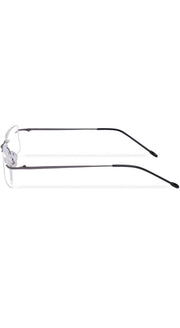 Jodykoes Rectangle Signature Rimless Frame