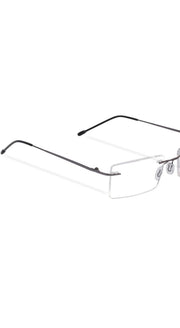 Jodykoes Rectangle Signature Rimless Frame