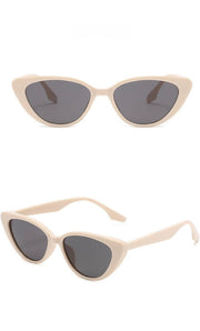 Jodykoes® Series Obsession : Trendy UV Protection, Fashionable Women's Cat Eye Sunglasses Shades (Beige)