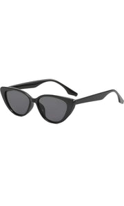 Jodykoes® Series Obsession : Trendy UV Protection, Fashionable Women's Cat Eye Sunglasses Shades (Black)