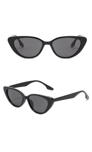 Jodykoes® Series Obsession : Trendy UV Protection, Fashionable Women's Cat Eye Sunglasses Shades (Black)