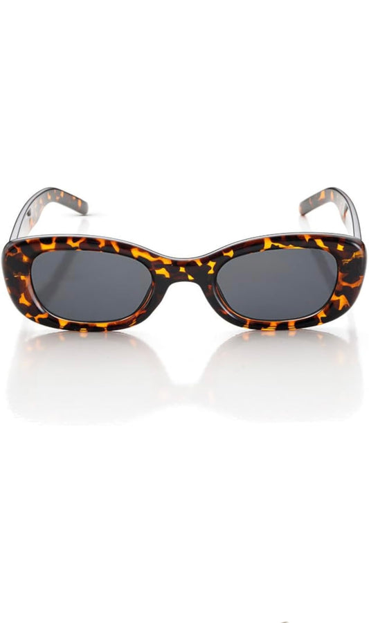 Jodykoes® Retro Style Vintage-Inspired Cat Eye Sunglasses Eyewear For Women (Leopard Print)