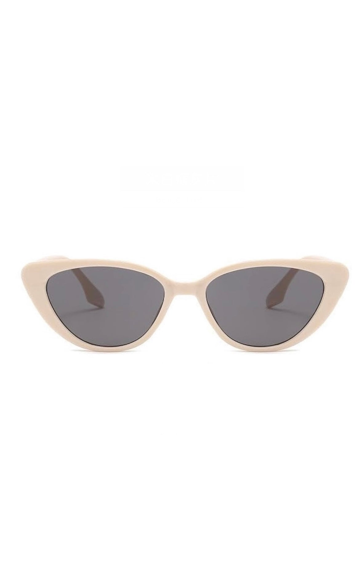 Jodykoes® Series Obsession : Trendy UV Protection, Fashionable Women's Cat Eye Sunglasses Shades (Beige)