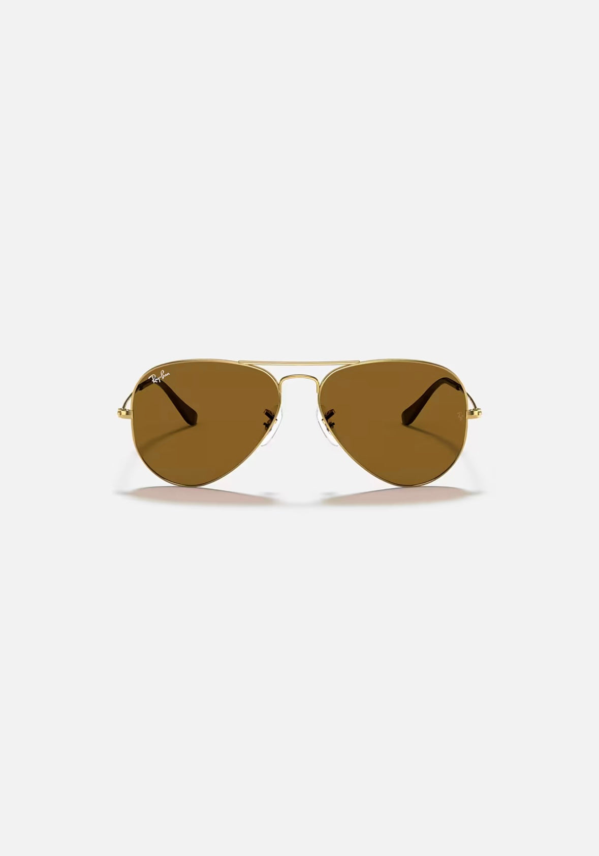 Ray-Ban Originals Classic Aviator Original RAY BAN Brown Sunglass RB3025 UV Protection Eyewear Shades ( Gold and Brown )