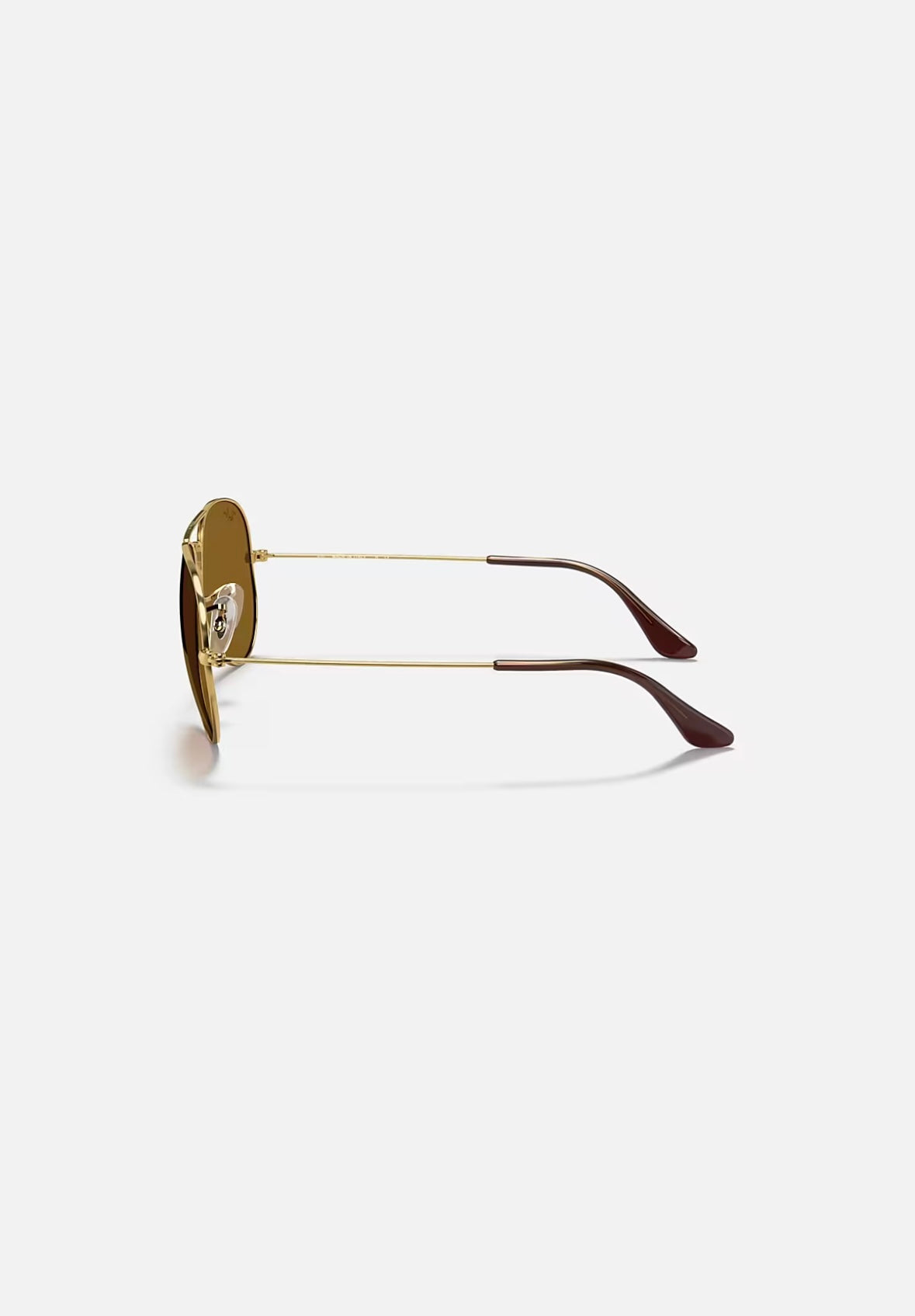 Ray-Ban Originals Classic Aviator Original RAY BAN Brown Sunglass RB3025 UV Protection Eyewear Shades ( Gold and Brown )