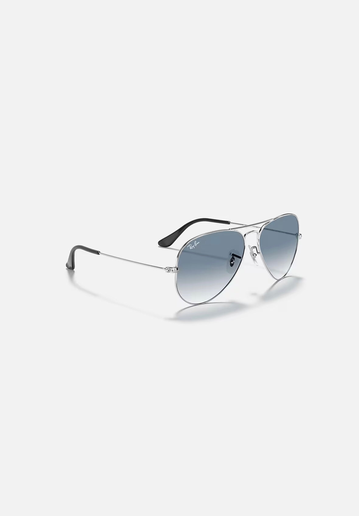 Ray-Ban Originals Classic Aviator Gradient Blue Sunglass RB3025 UV Protection Eyewear Shades ( Silver and Blue )