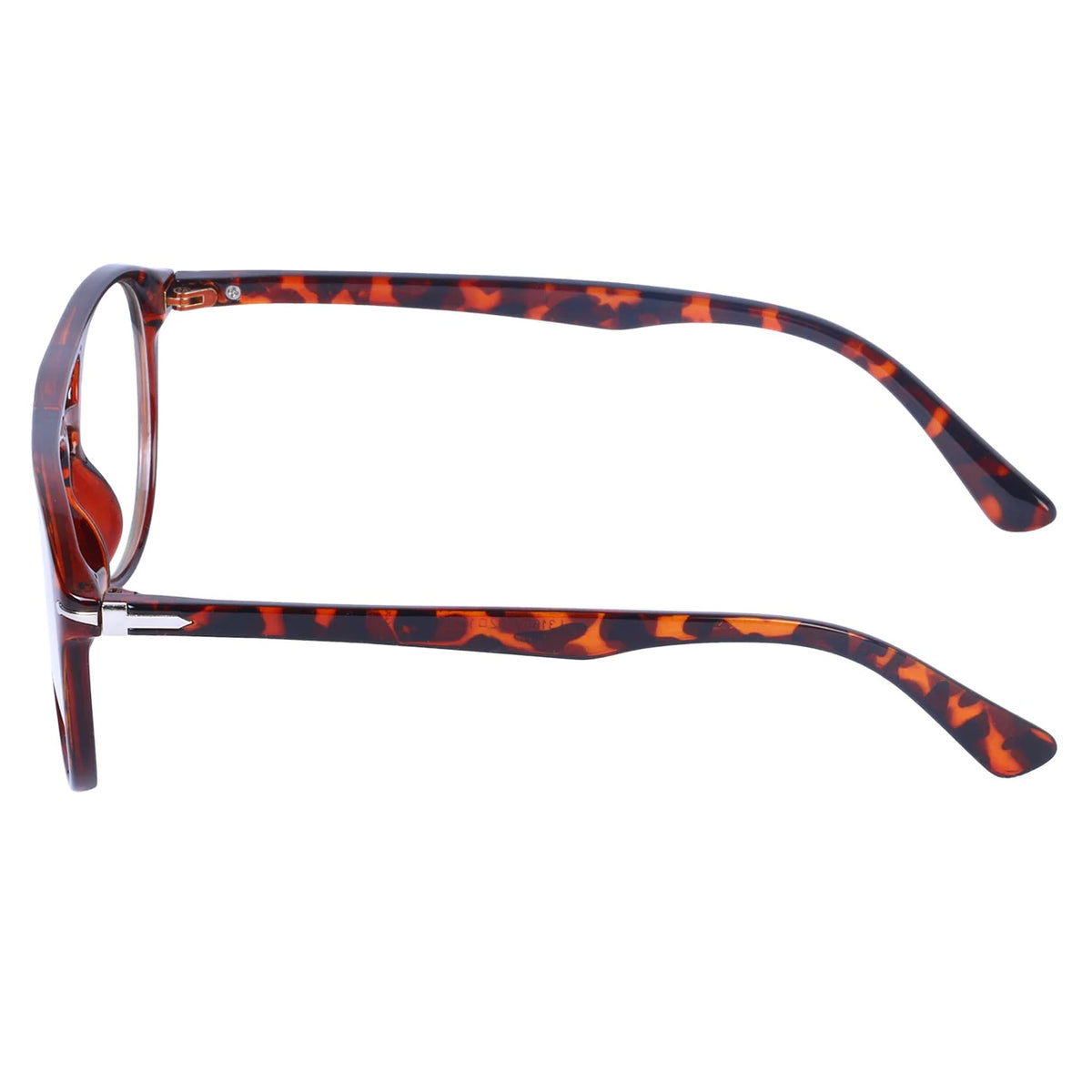 Jodykoes Premium Aviator Style Frame Eyeglasses (Leopard Print)