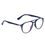 Jodykoes Premium Aviator Style Frame Eyeglasses (Black)