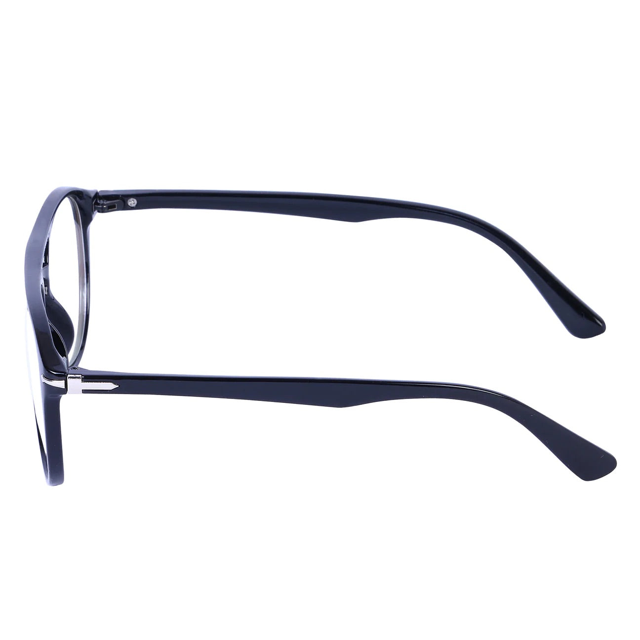 Jodykoes Premium Aviator Style Frame Eyeglasses (Black)