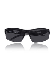 Jodykoes Sports Series Wrap Around Sunglasses for Men & Women | Lightweight Non-Polarized Eyewear | UV400 Protection | Performance Outdoor Shades (Black)