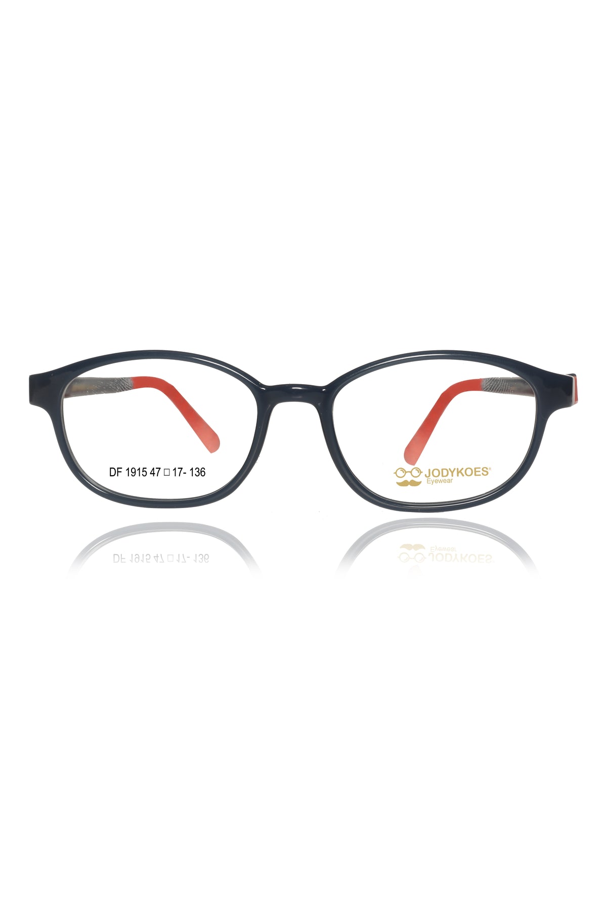 Jodykoes Kids TR90 Eyeglass Frames | Lightweight Flexible Kids Spectacle Frames (Blue)