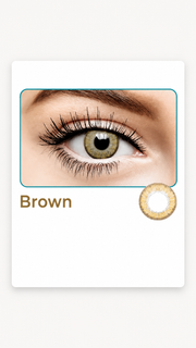 Bausch & Lomb Lacelle Premium BROWN Color Contact Lens (1 Lens/Box)