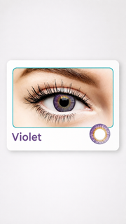 Bausch & Lomb Lacelle Premium VIOLET Color Contact Lens (1 Lens/Box)