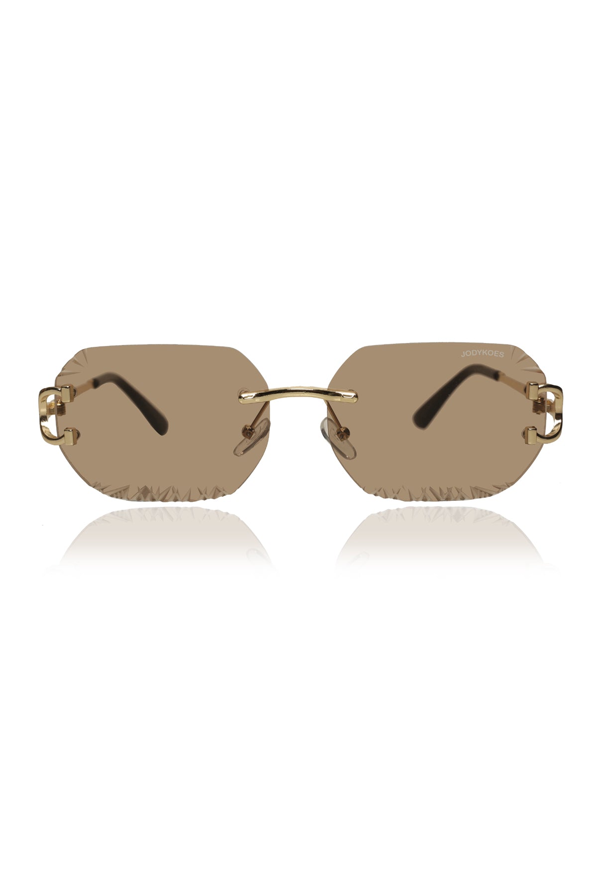 Jodykoes Legacy Rimless Sunglasses | UV400 Protection | Lightweight Stylish Eyewear