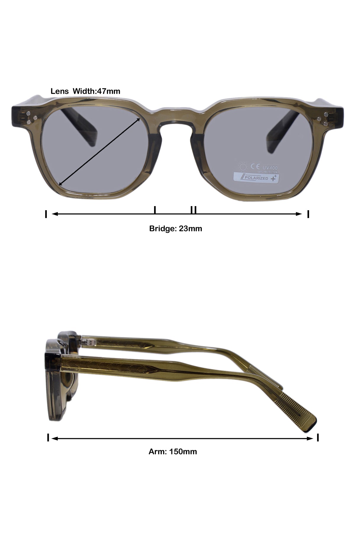 Jodykoes Legacy Hexagon Sunglasses – UV400 Polarized
